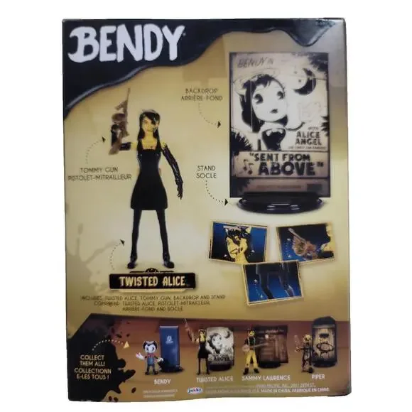Bendy Figure – Piper in Twisted Alice Box – Jakks 2024 – Factory Sealed Error